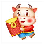 卡通牛形象