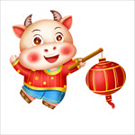 卡通牛形象