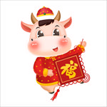 卡通牛形象