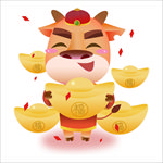 卡通牛形象