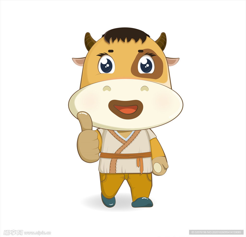卡通牛形象
