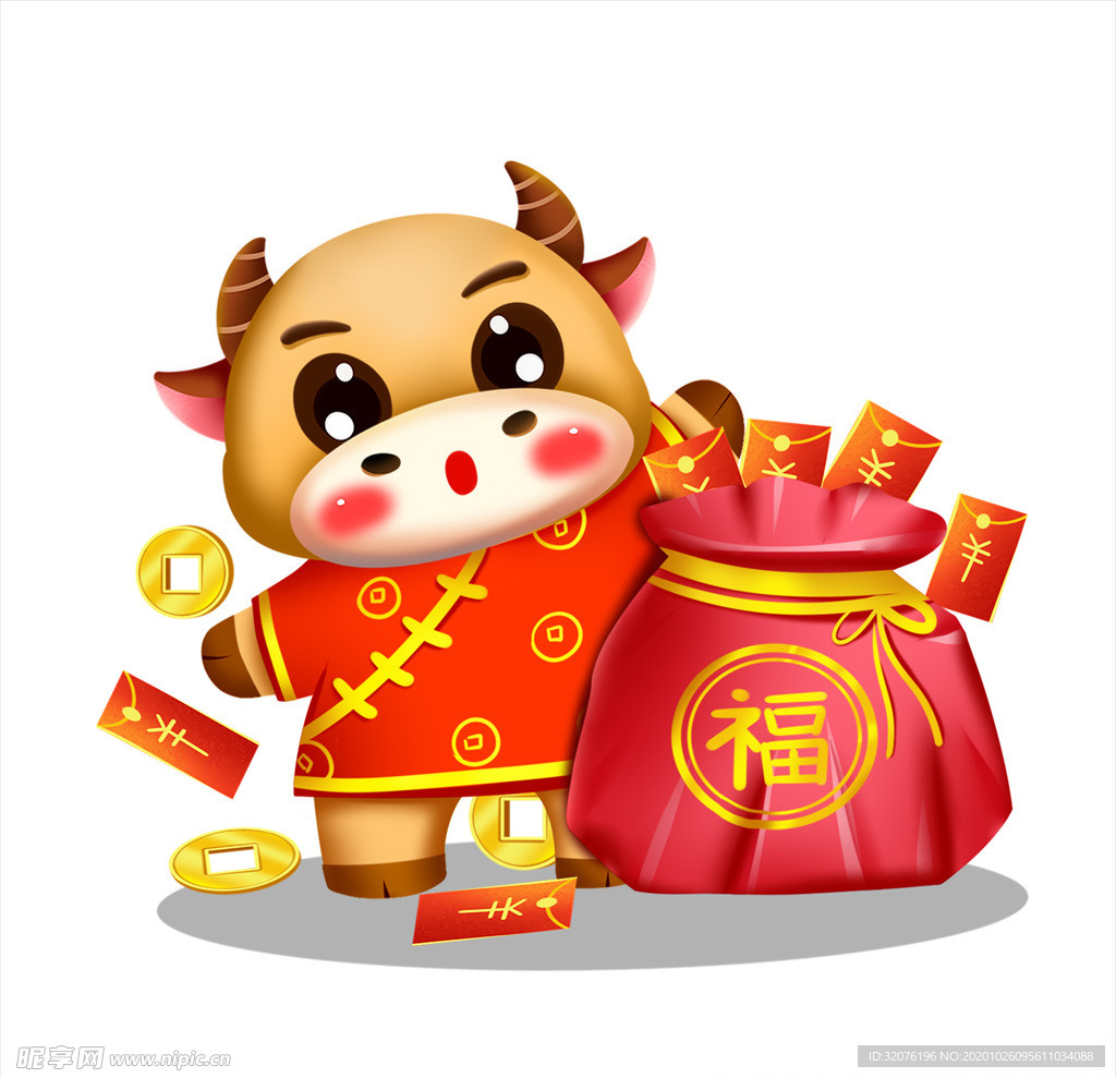 卡通牛形象