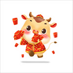 卡通牛形象