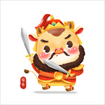 卡通牛形象