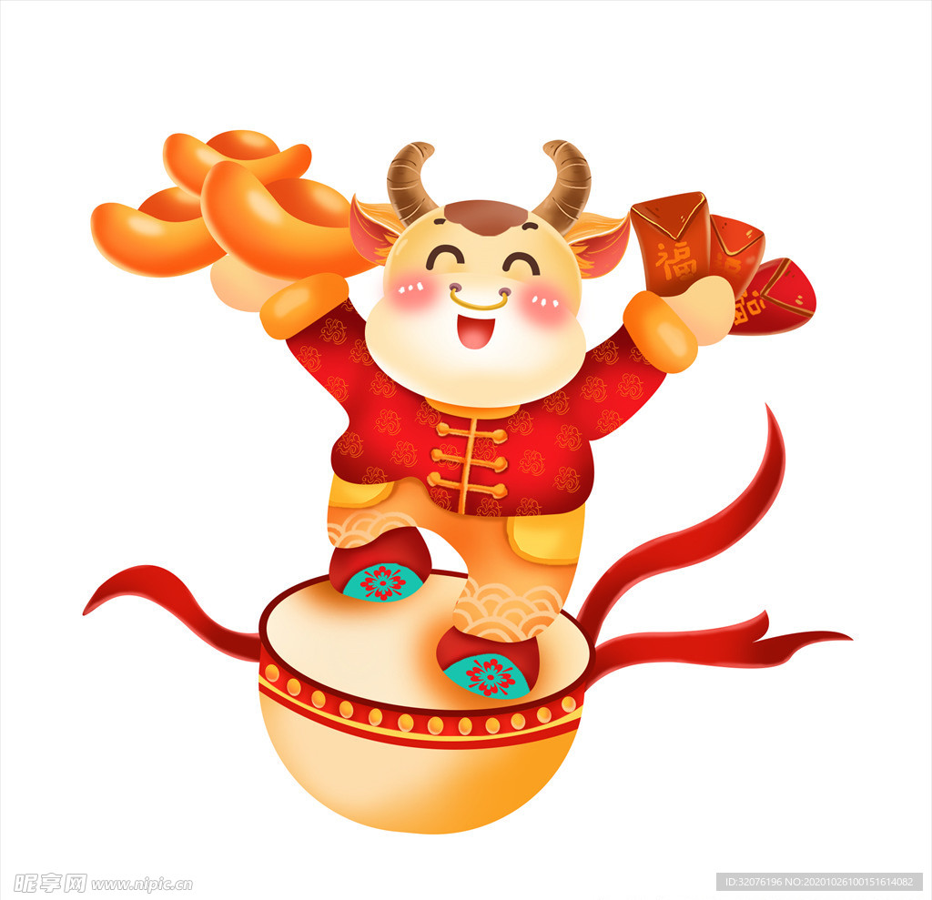 卡通牛形象