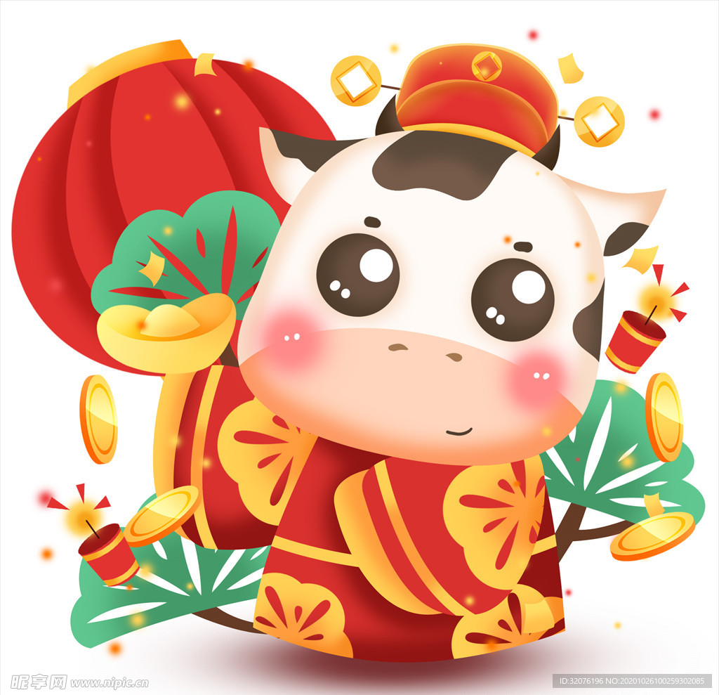 卡通牛形象