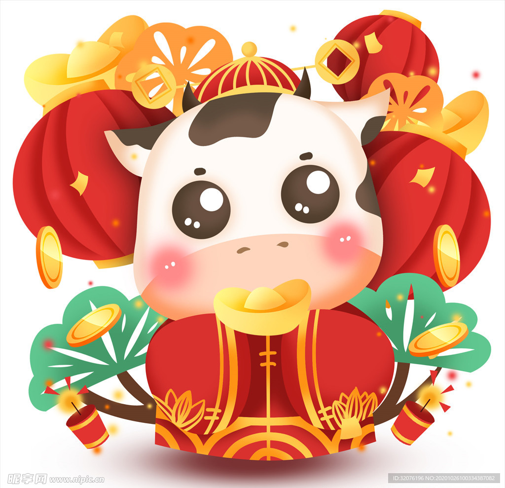 卡通牛形象