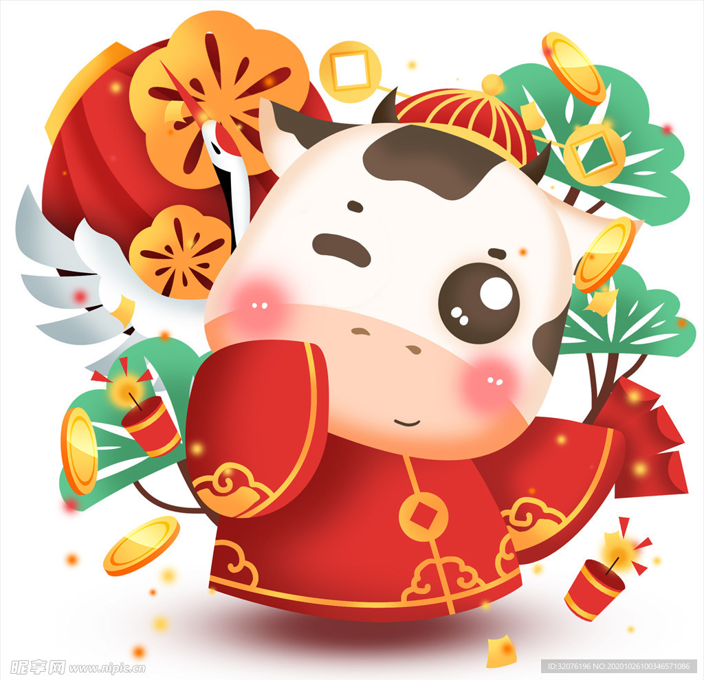 卡通牛形象