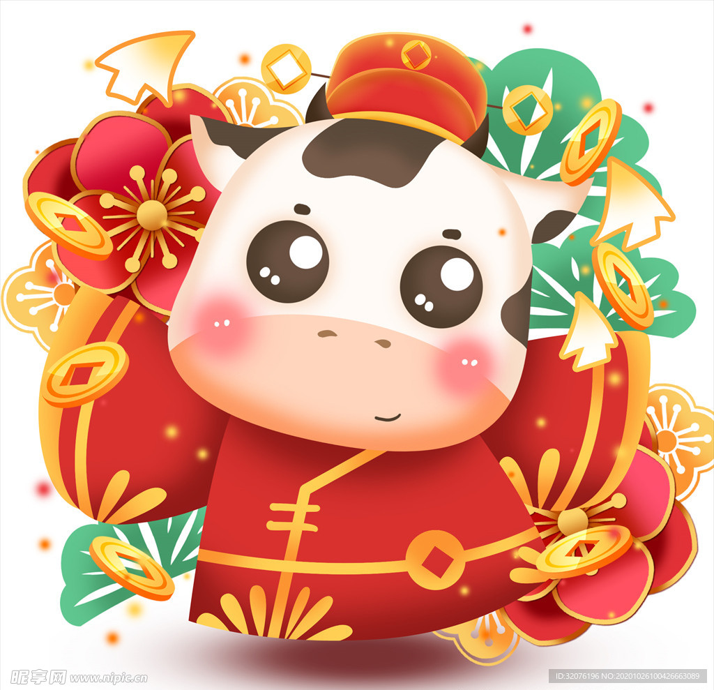 卡通牛形象