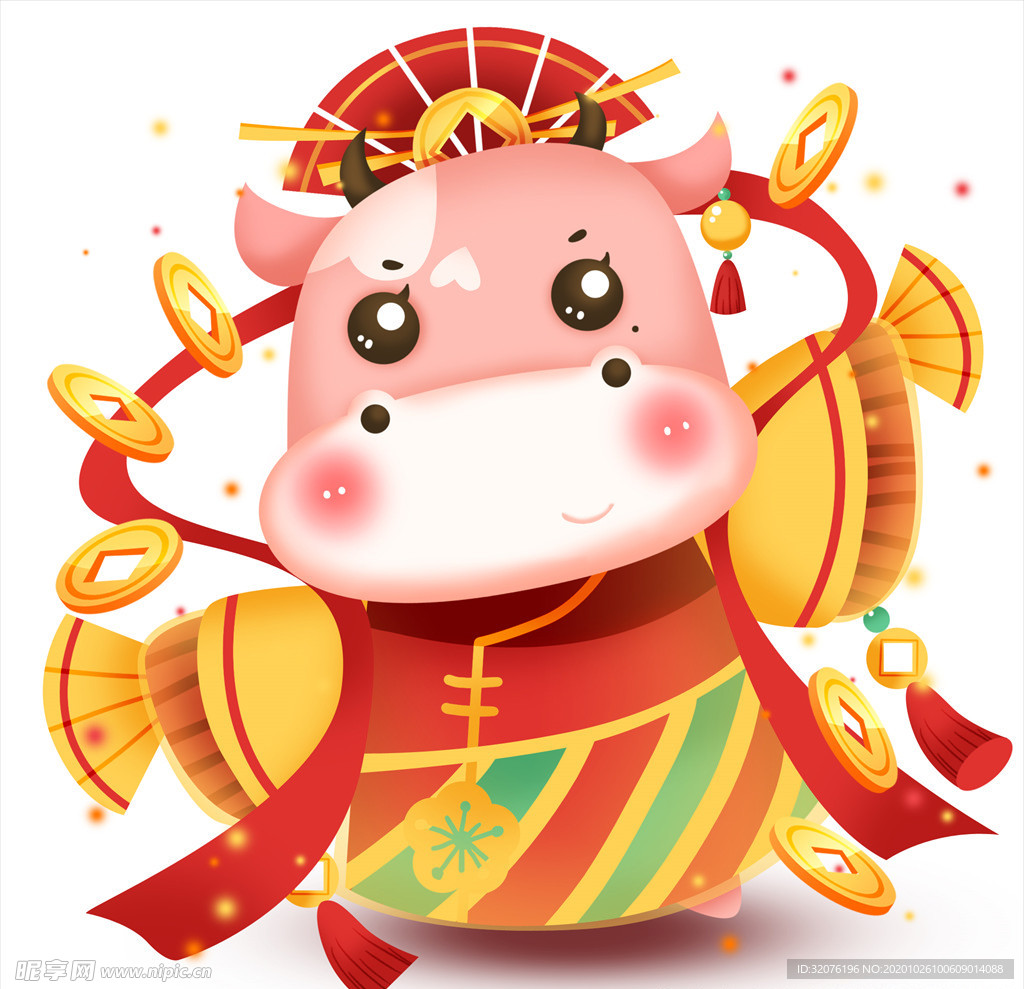 卡通牛形象