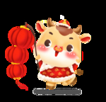 卡通牛