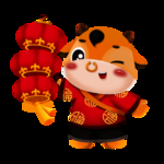 卡通牛