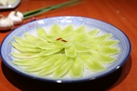 火锅涮菜莴笋