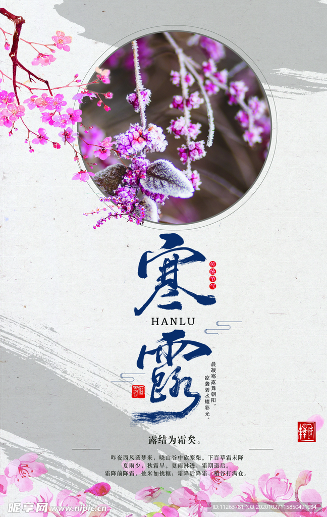寒露海报
