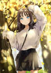 彩色动漫人物插画背景