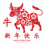 2021牛年背景