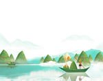 粽子山水