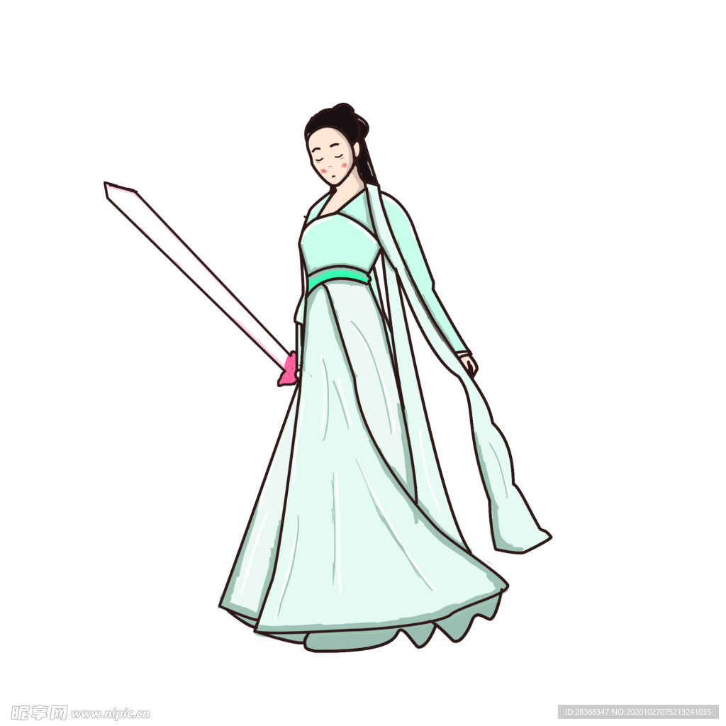 古代女子