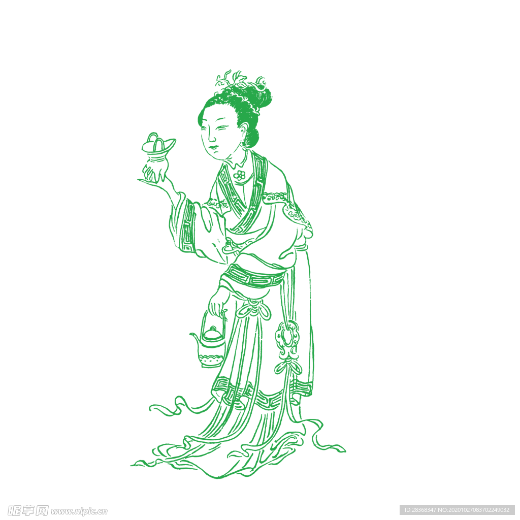 古代女子