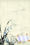 水墨风海报