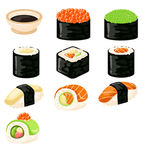 日系风日本料理寿司PNG