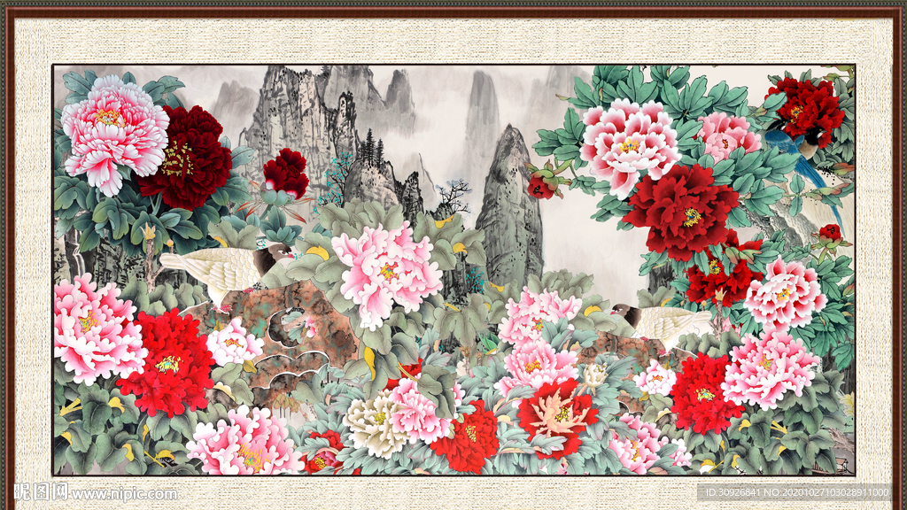 花开富贵画