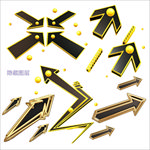 黑金箭头