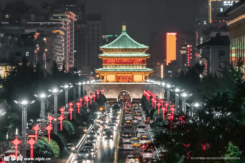 大城市建筑风景摄影