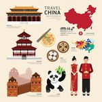 扁平化旅游主题
