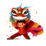 春节舞狮