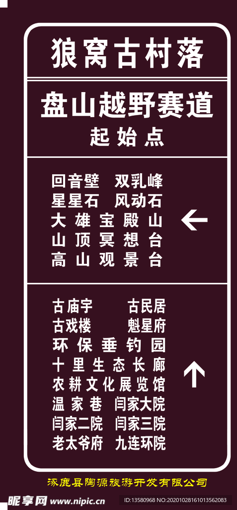 指示牌