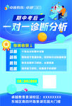 期中考试发诊断分析培训海报
