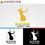 鹿logo