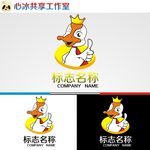 鸭logo