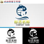 鱼logo