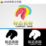 马logo