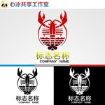 虾logo