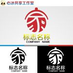 家logo
