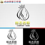 少女logo