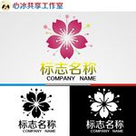 花logo