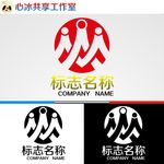 众人logo
