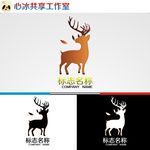 鹿logo