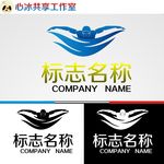 游泳logo