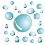 矢量水珠