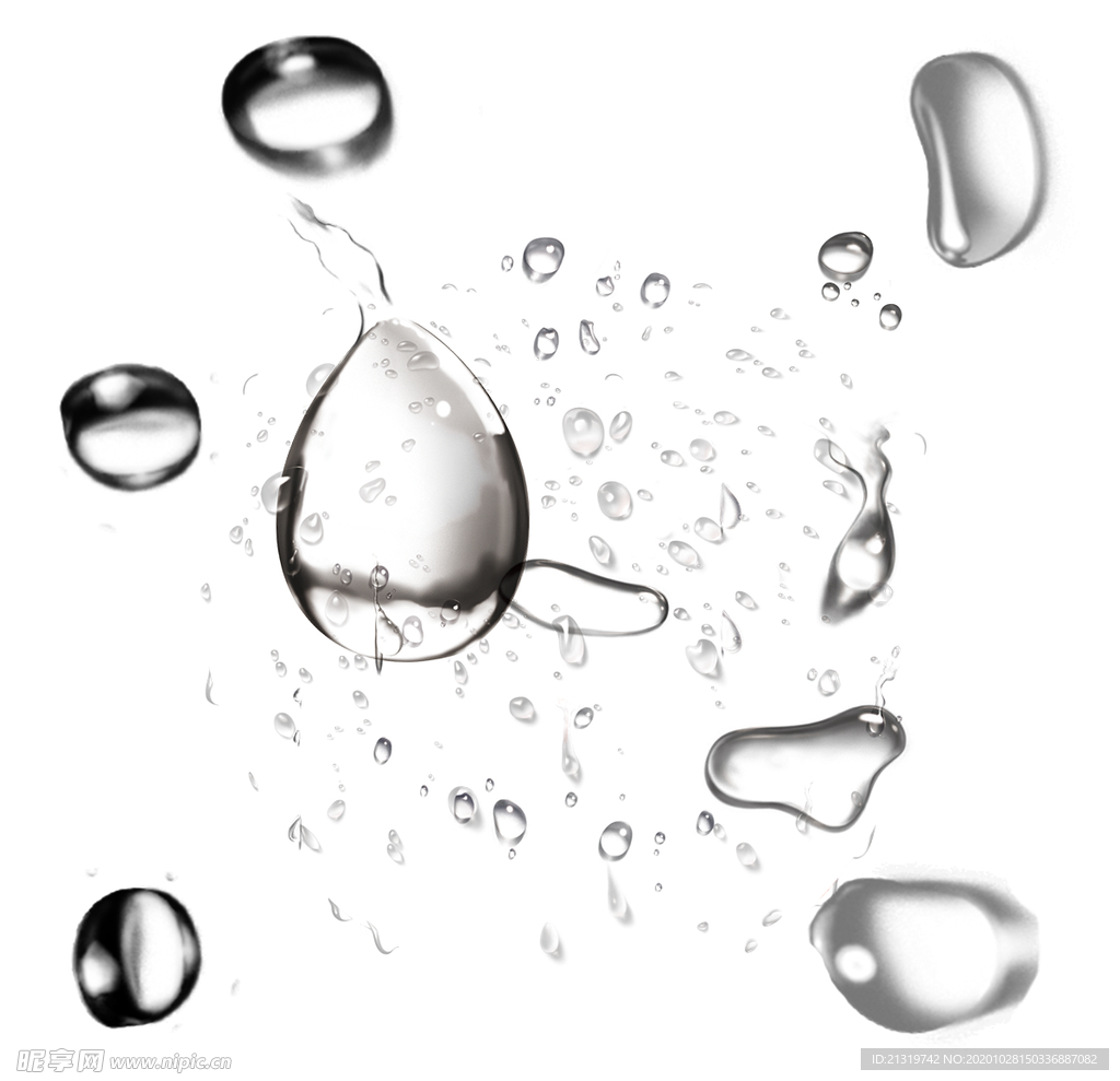 水滴水珠素材