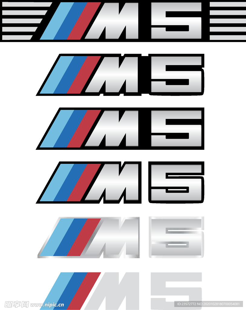 宝马M5车标logo