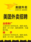 美团外卖 招牌海报