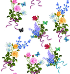 手绘花