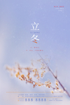 立冬节气海报