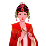 国潮人物手绘